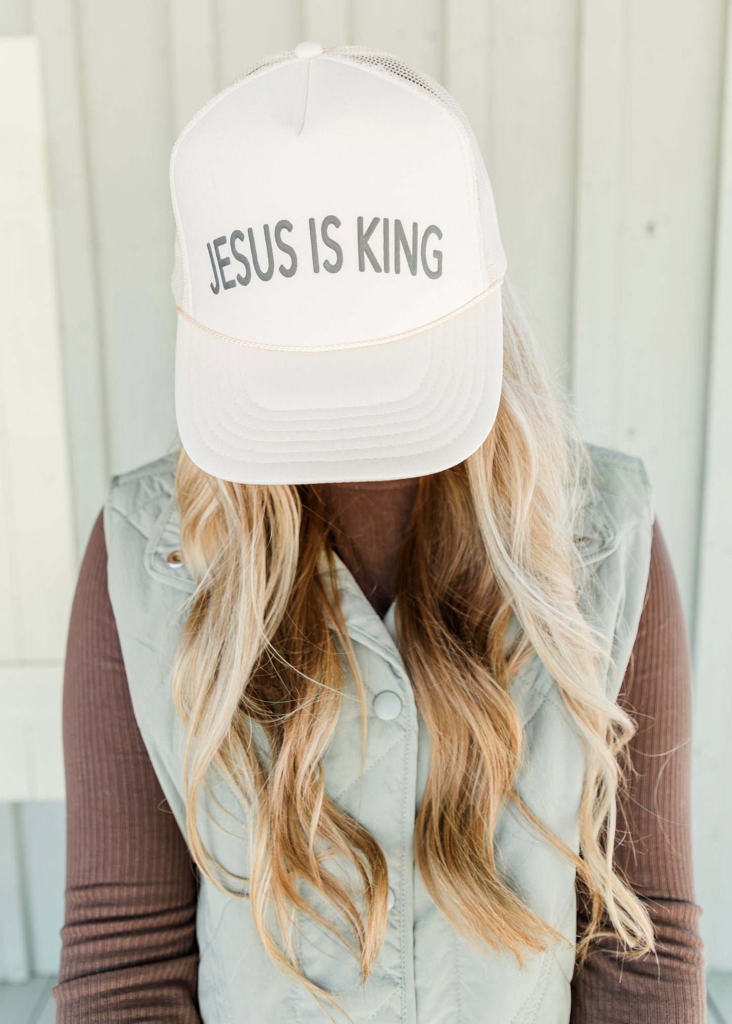 Jesus Is King Trucker Hat