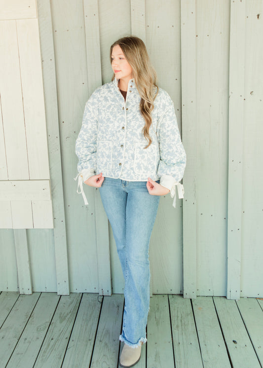 The Blue Willow Quilted Jacket