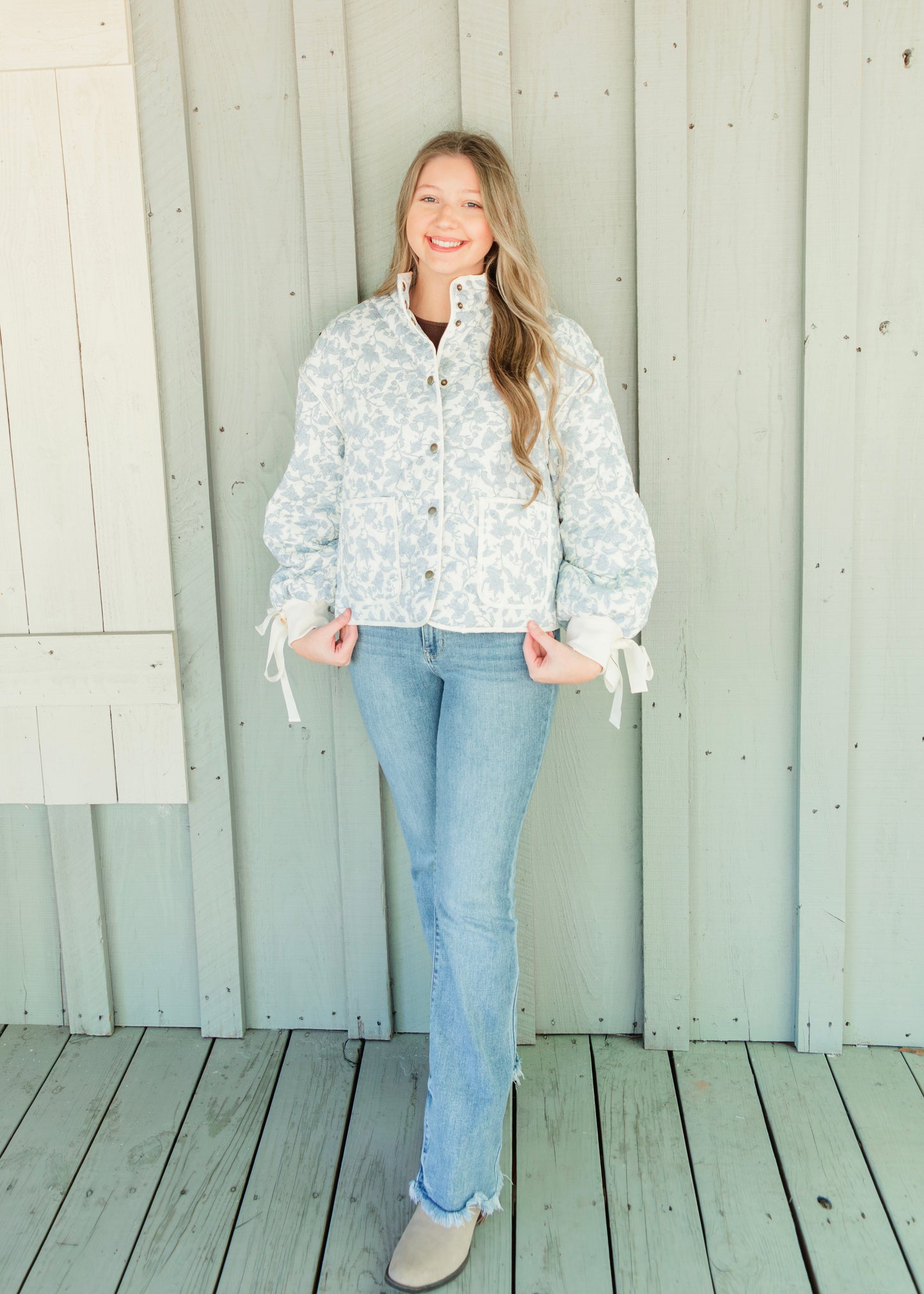 The Blue Willow Quilted Jacket