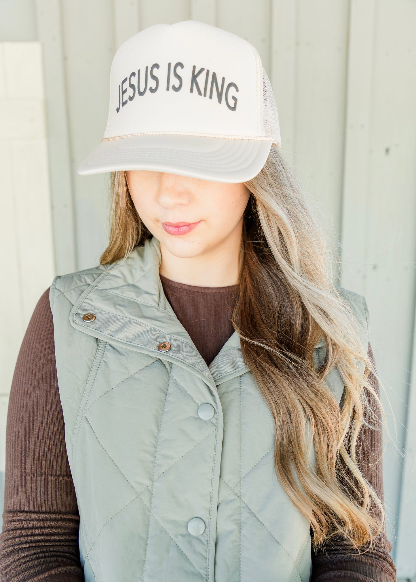 Jesus Is King Trucker Hat