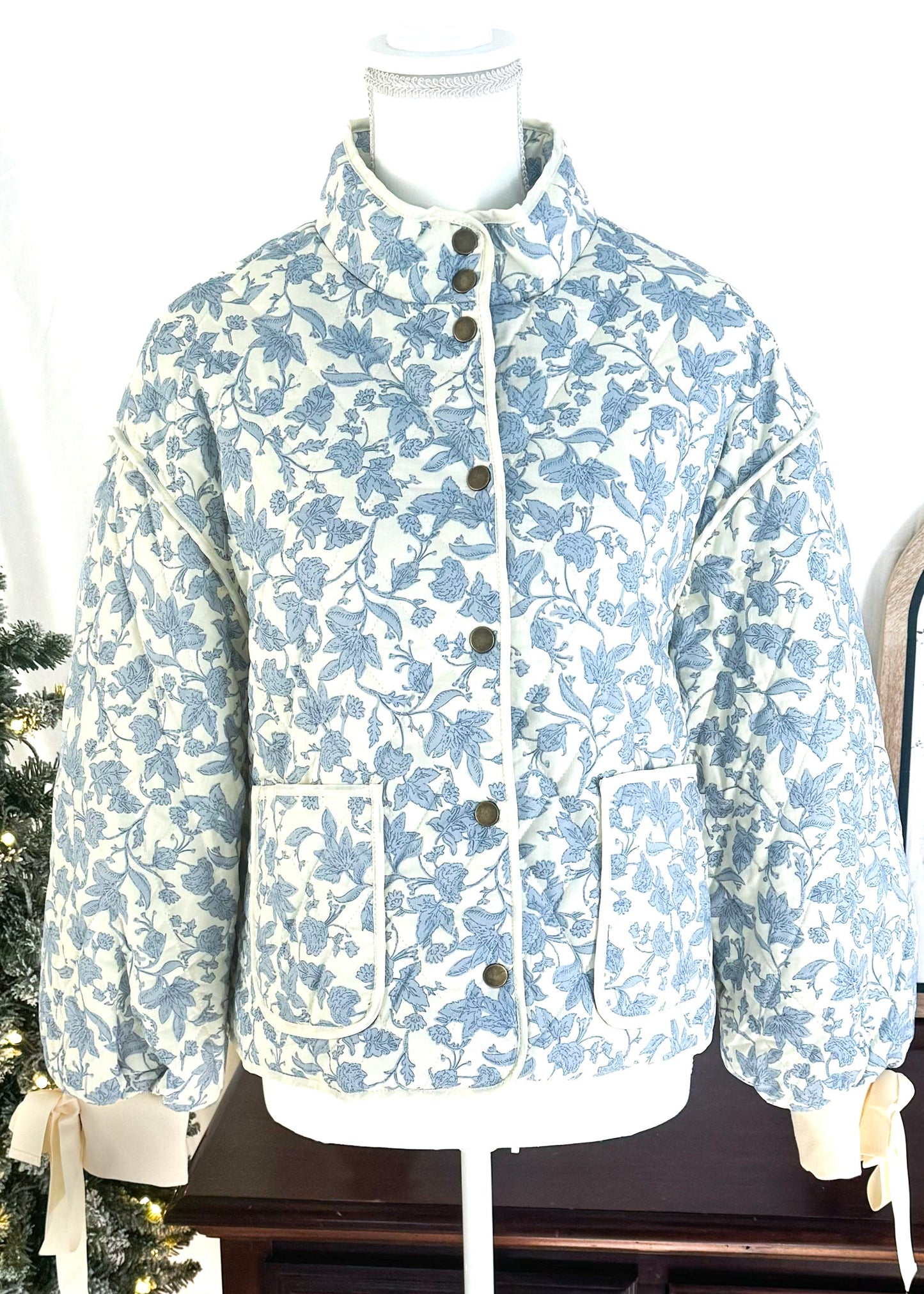 The Blue Willow Quilted Jacket