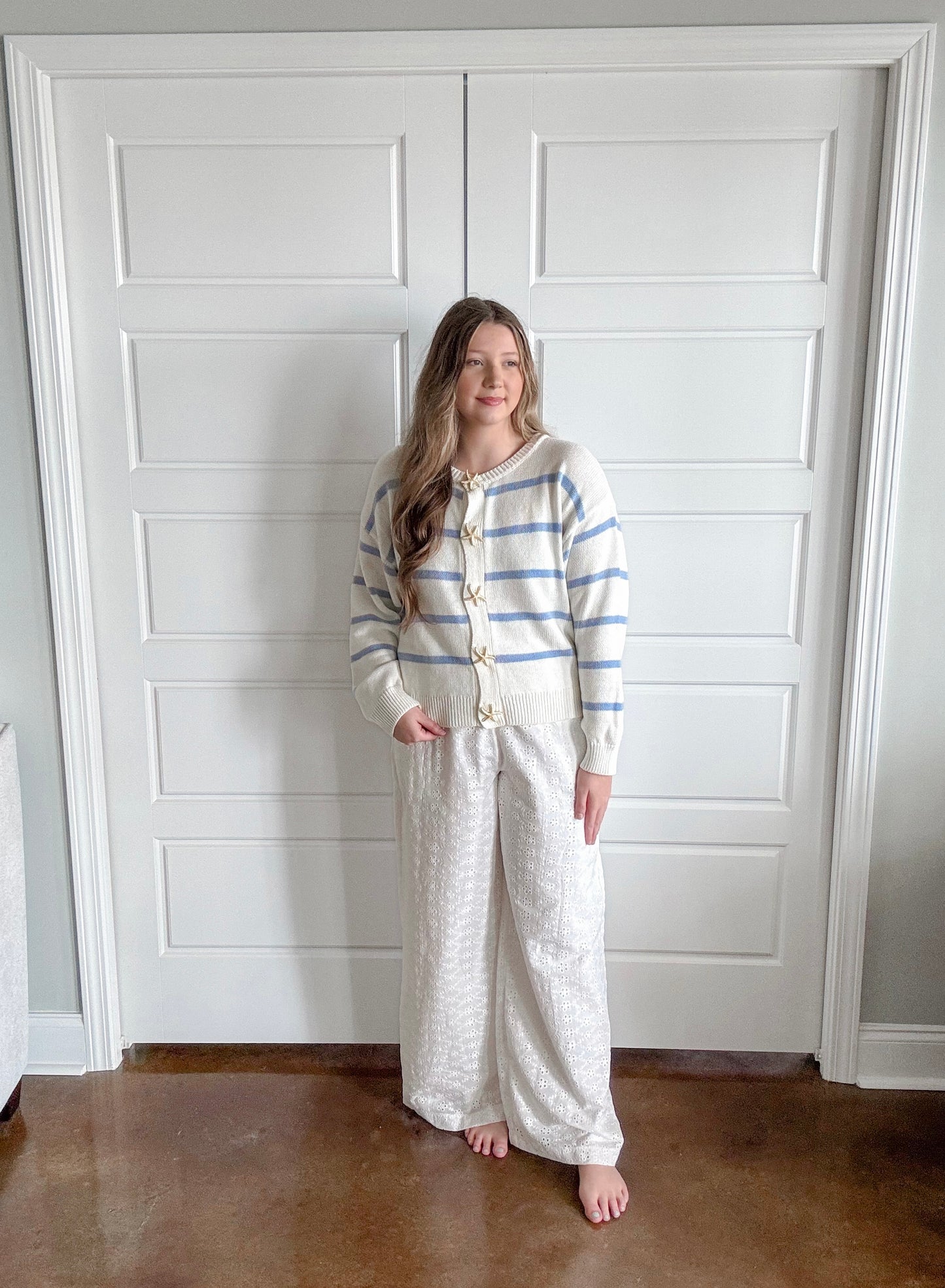 The Sunday Stripe Cardigan