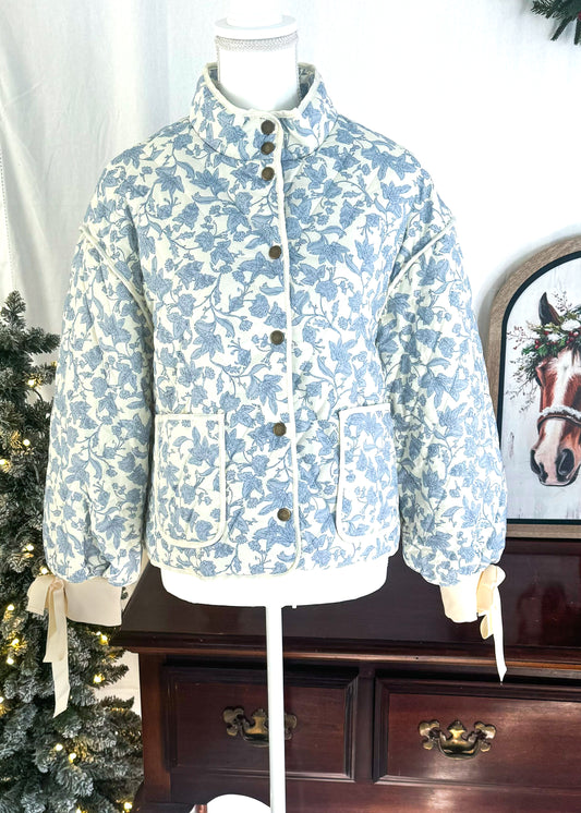 The Blue Willow Quilted Jacket