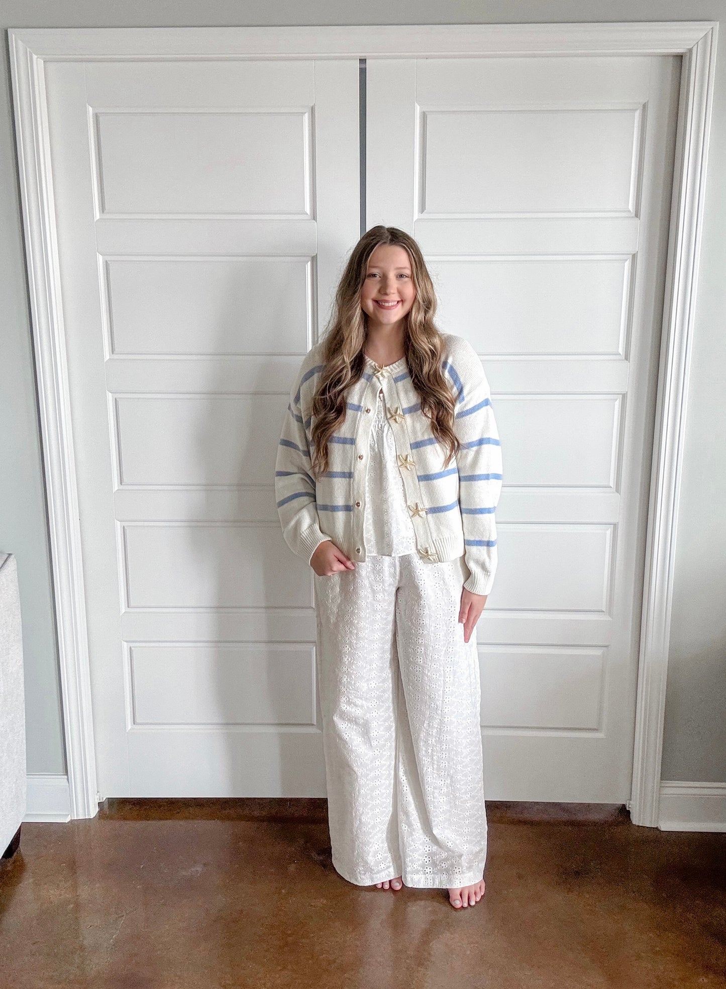 The Sunday Stripe Cardigan