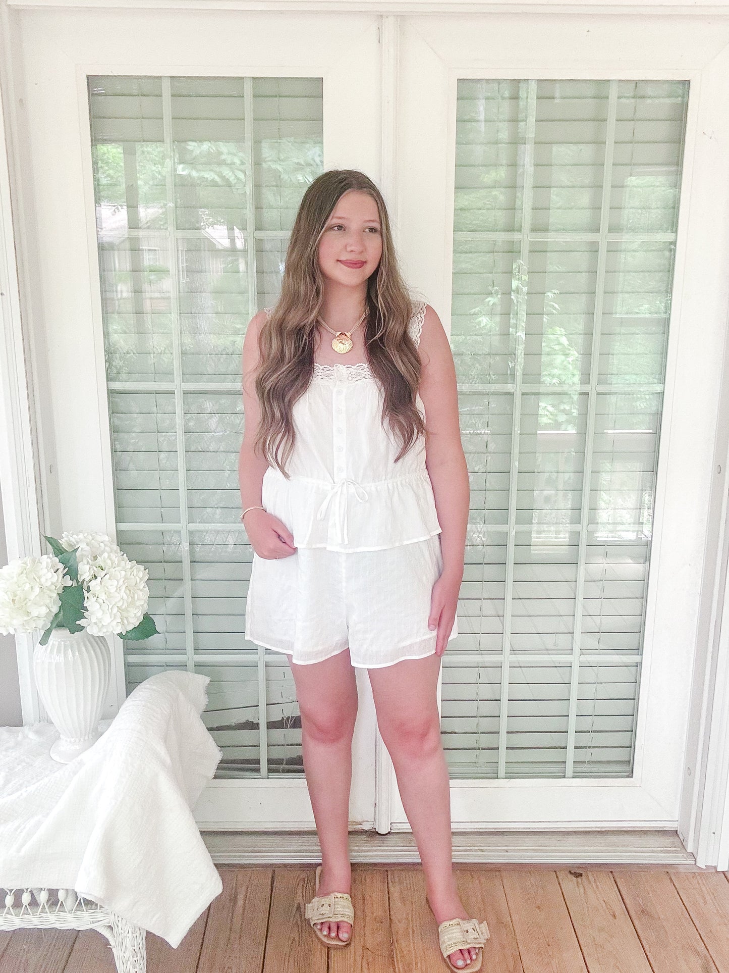 The Graceful Stroll Romper