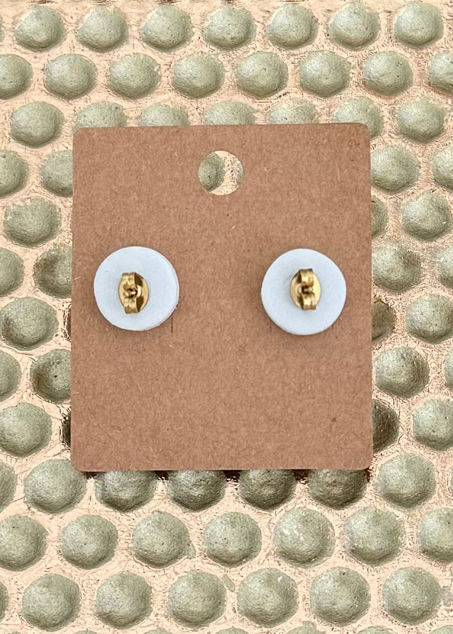 The Gilded Twist Stud Earrings